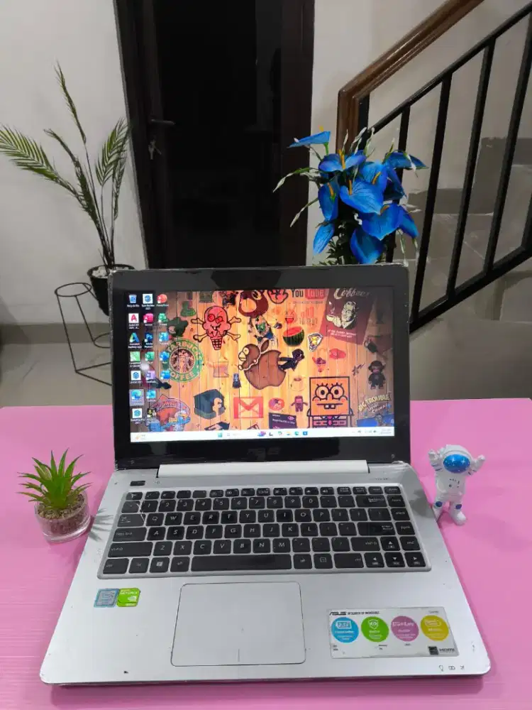 ASUS VIVOBOOK X456UXR-203  SLIM DUAL VGA  [RAM 12GB/SSD]