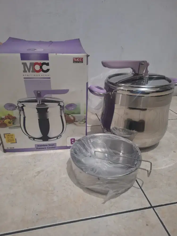 Dijual presto pressure cooker stainless steel
