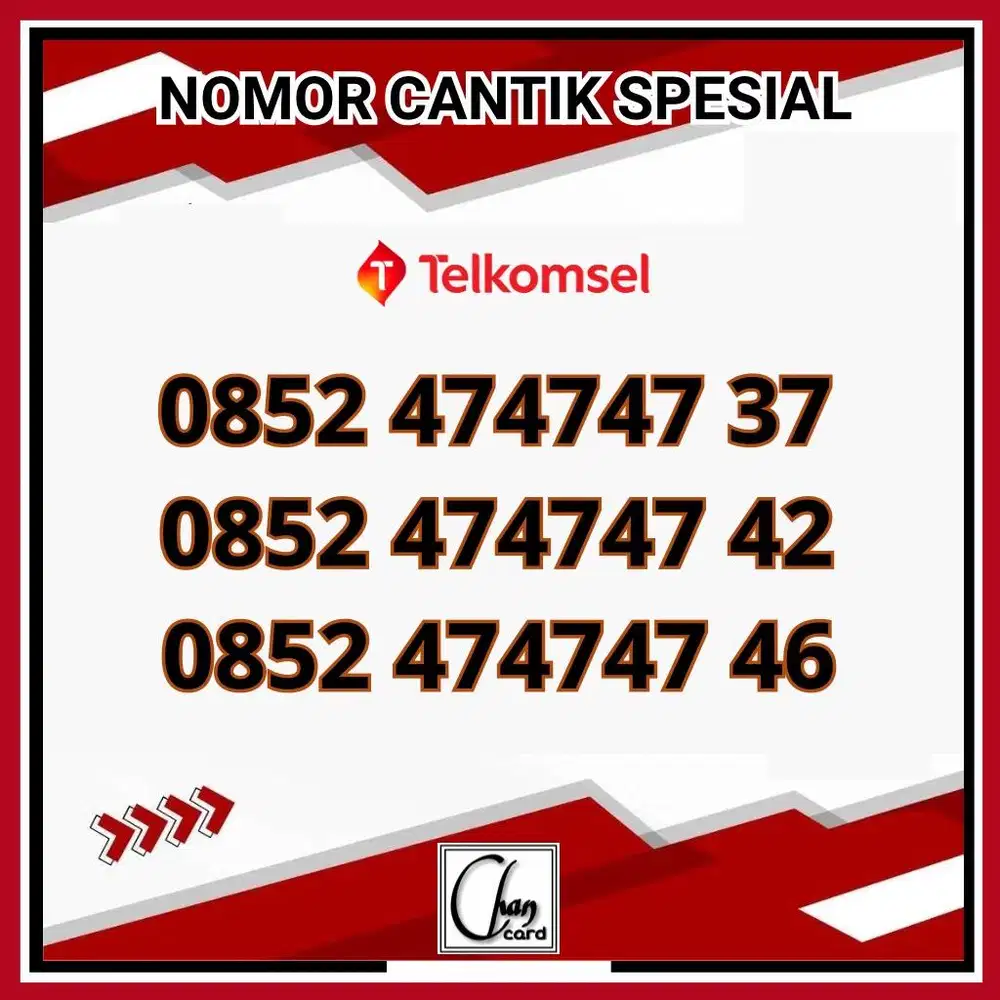 Kartu Perdana Simpati Nomor Cantik Telkomsel Spesial Nocan Murah