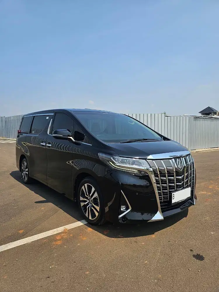 Toyota Alphard 2.5 G TSS ATPM 2020 Black Hitam 2019 2021 Jual cepet bu