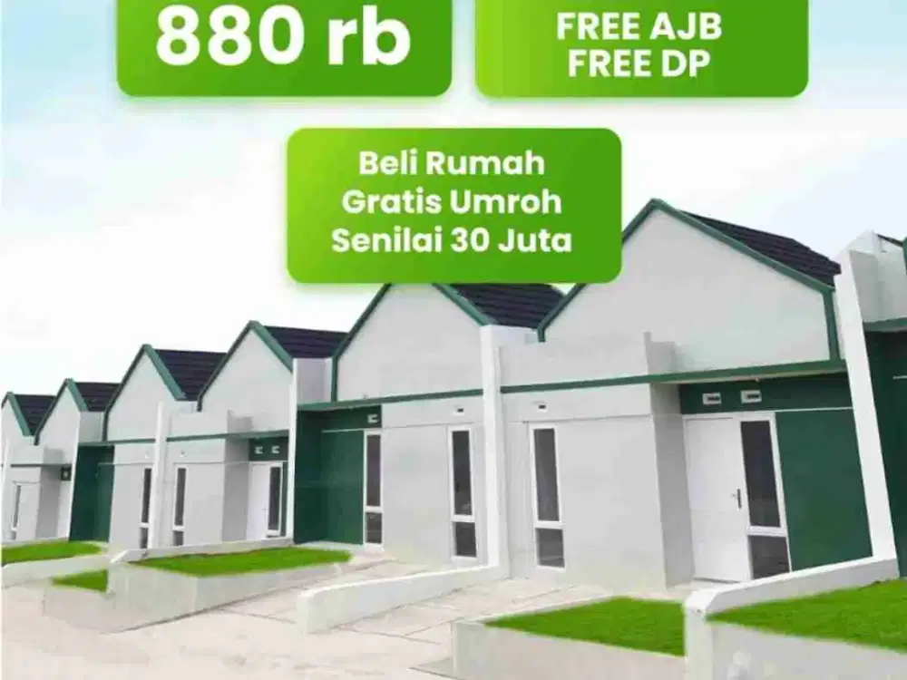 Rumah siap huni dan bebas banjir