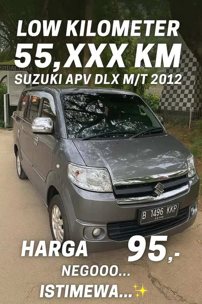Suzuki APV Arena GX / DLX  1.5 - M/T Th. 2012 ( Full Ori - Istimewa )