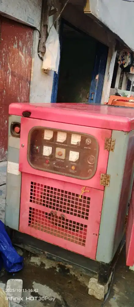 JUAL GENSET SILENT SOLAR 20kw 20rb WATT