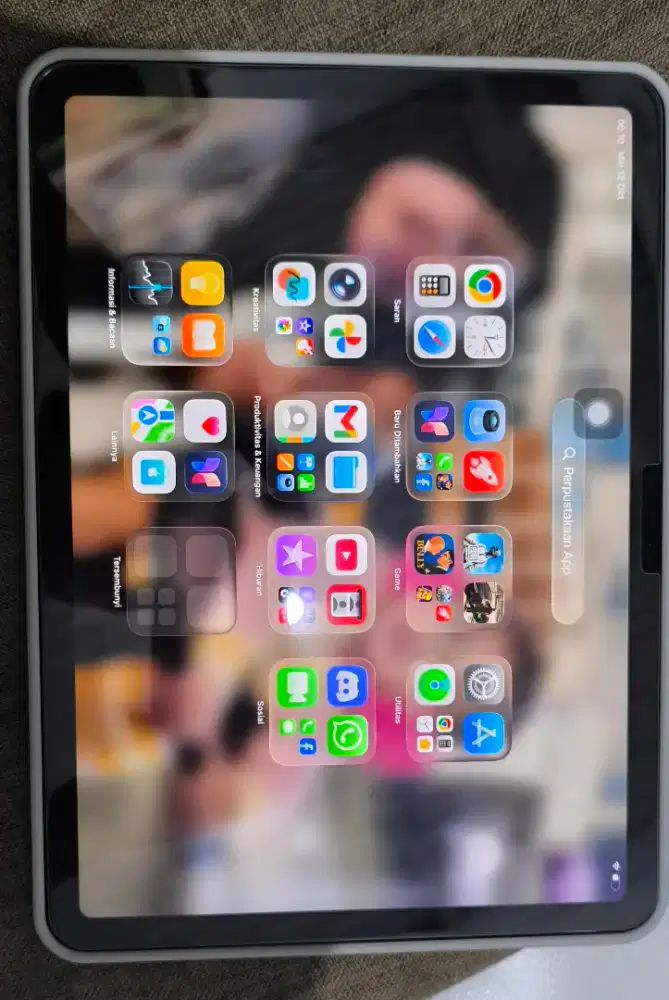 Di Jual ipad air m3 11.inci 128 Ex inter ya lengakap semua ada dus ada