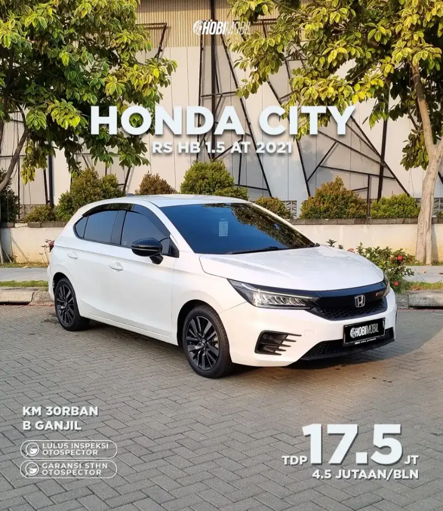 Honda City RS HB 1.5 AT Thn 2021
