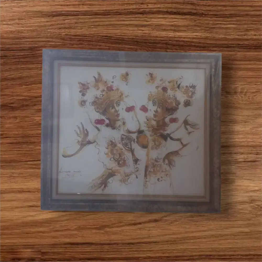 Lukisan penari bali 1961