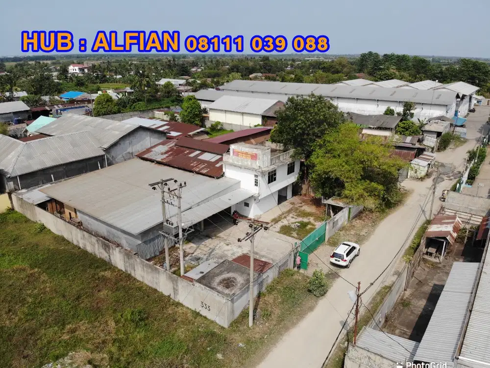 DISEWAKAN GUDANG PRODUKSI DAN MULTIFUNGSI