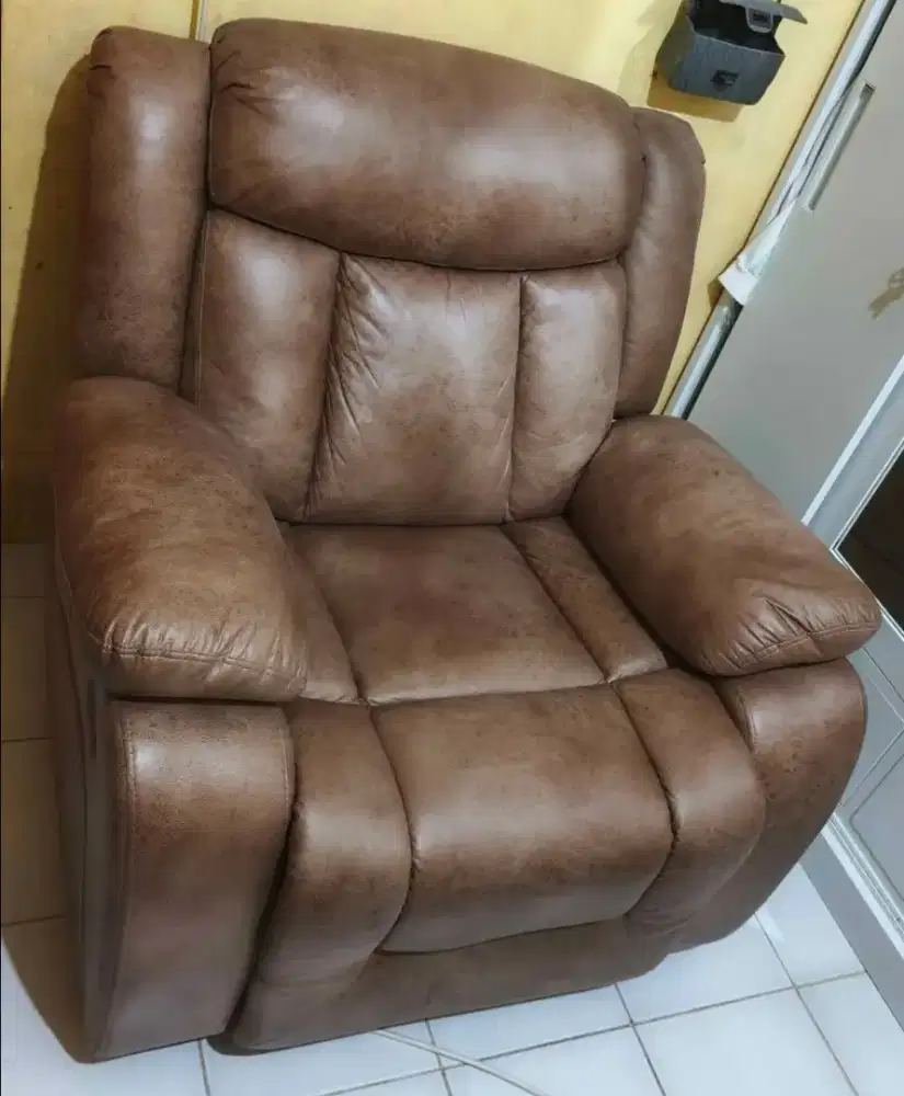 Sofa recliner rocking merk norton. Like new