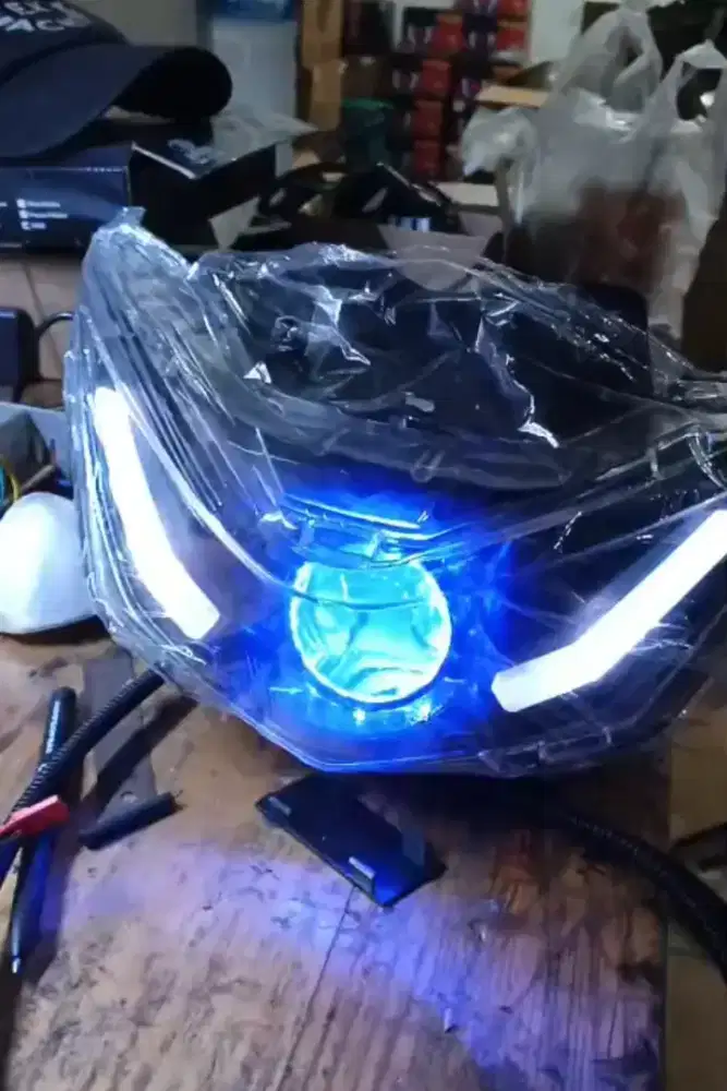 lampu biled rgb ayoto beat delux