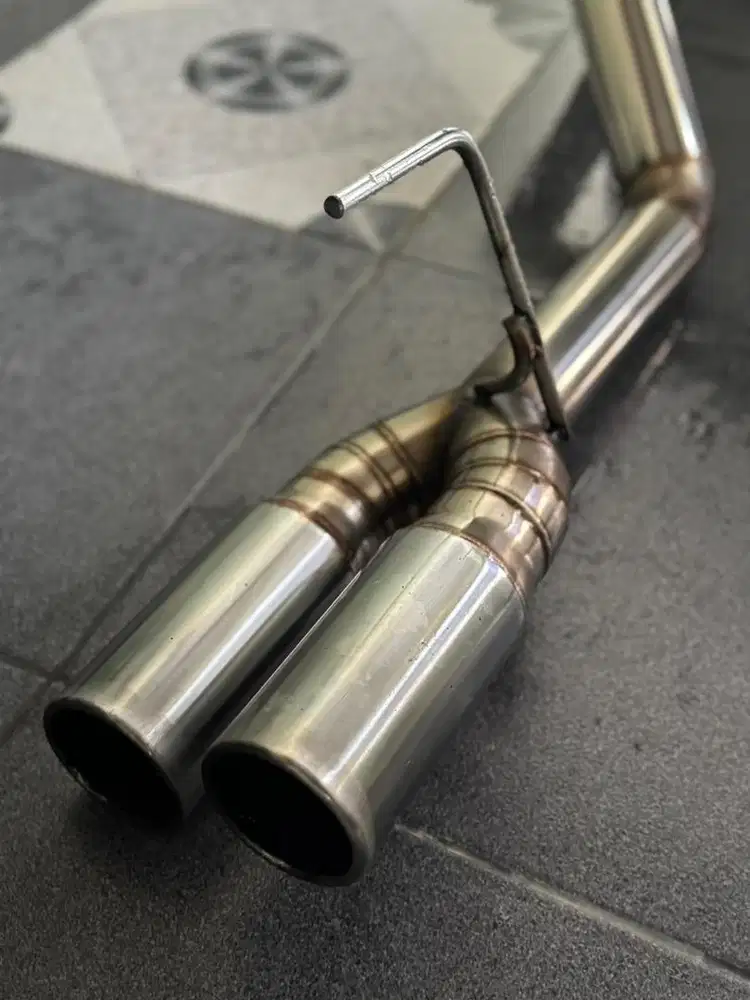 Tailpipe dual pipe Innova Reborn