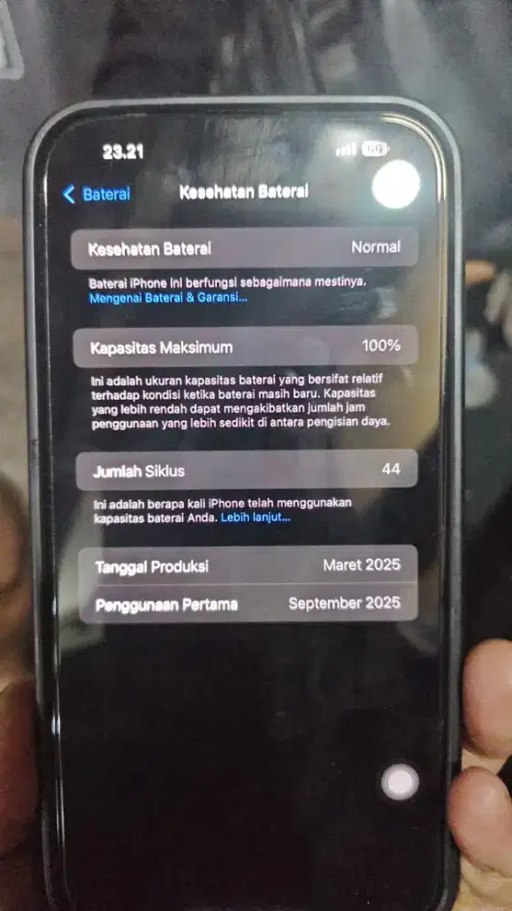 Ip 15 plus ibox seperti baru garansi sampai September 2026 Hb 100