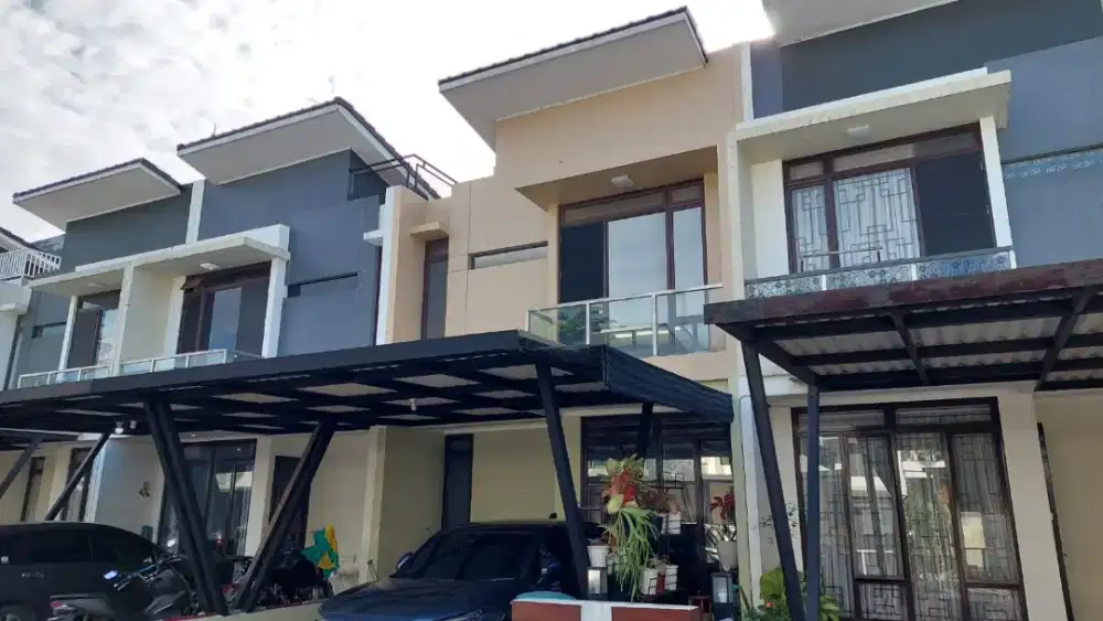 Rumah full furnish dekat toll cibubur siap huni harga bawah pasaran