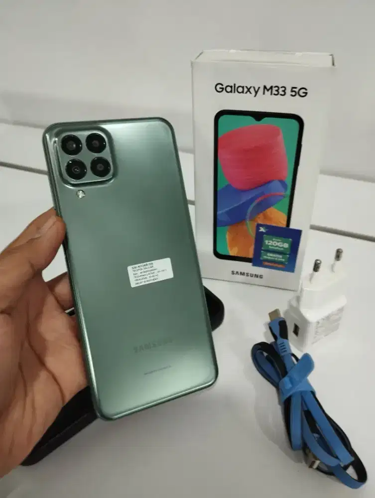 HP SECOND SAMSUNG M33 5G Ram 8/128 minus pemakayan dus casan ada
