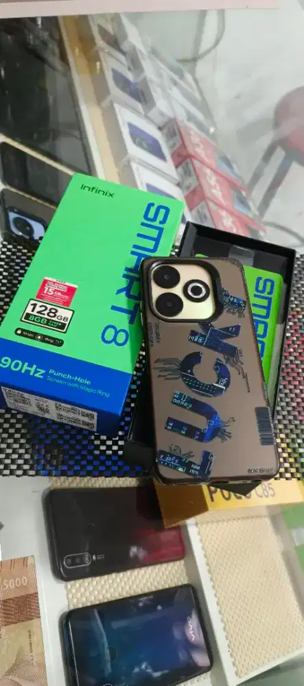 Infinix smart 8 ram 8/128 lengkap