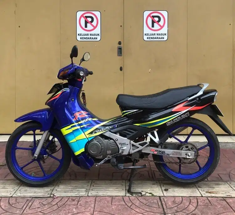 Satria RU 120 2tak Lumba mulus kinclong