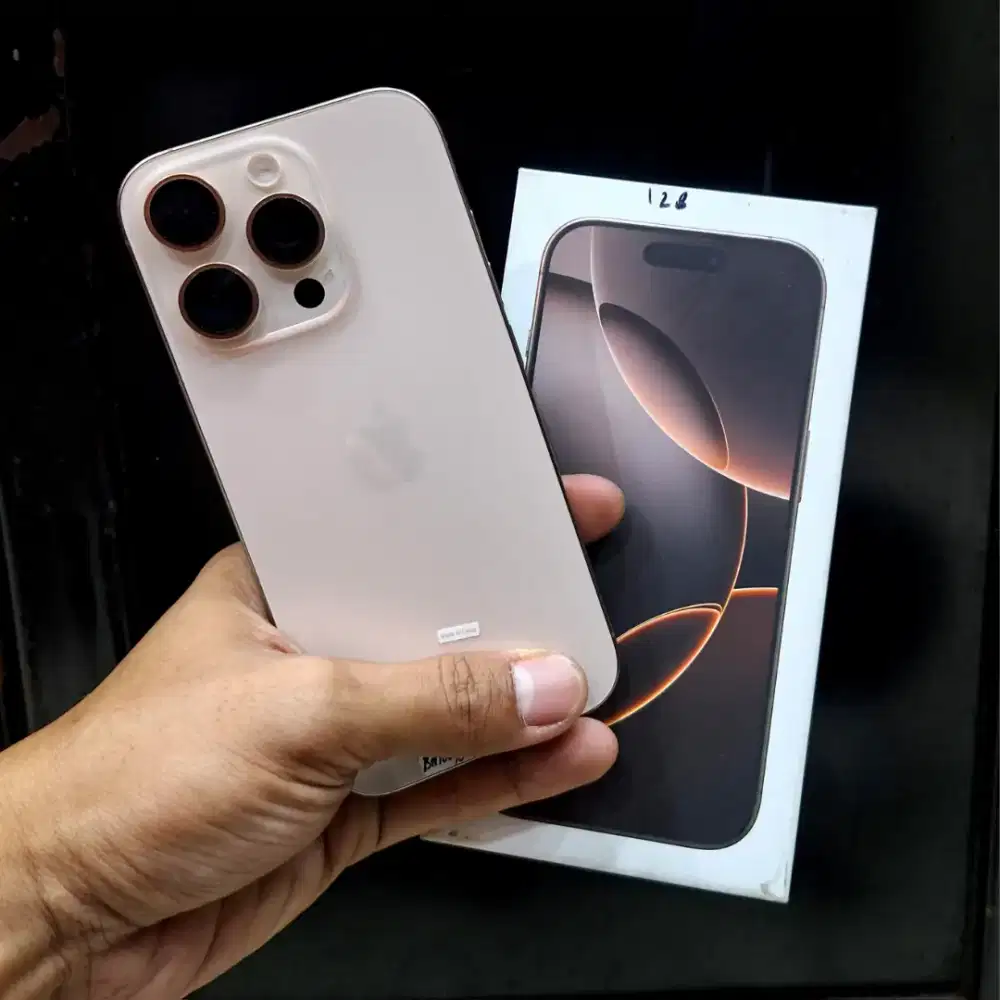 iPhone 16 Pro 128GB resmi indo SA/A blibli garansi april 2026