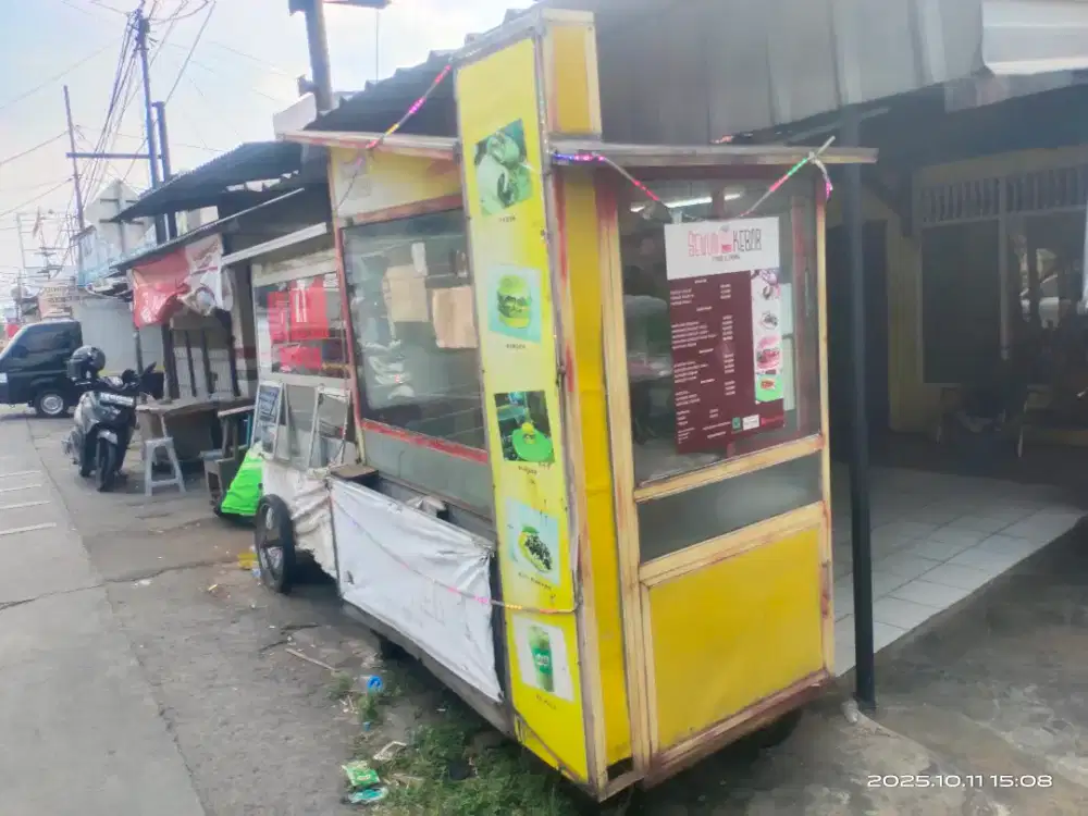 Gerobak kebab murah
