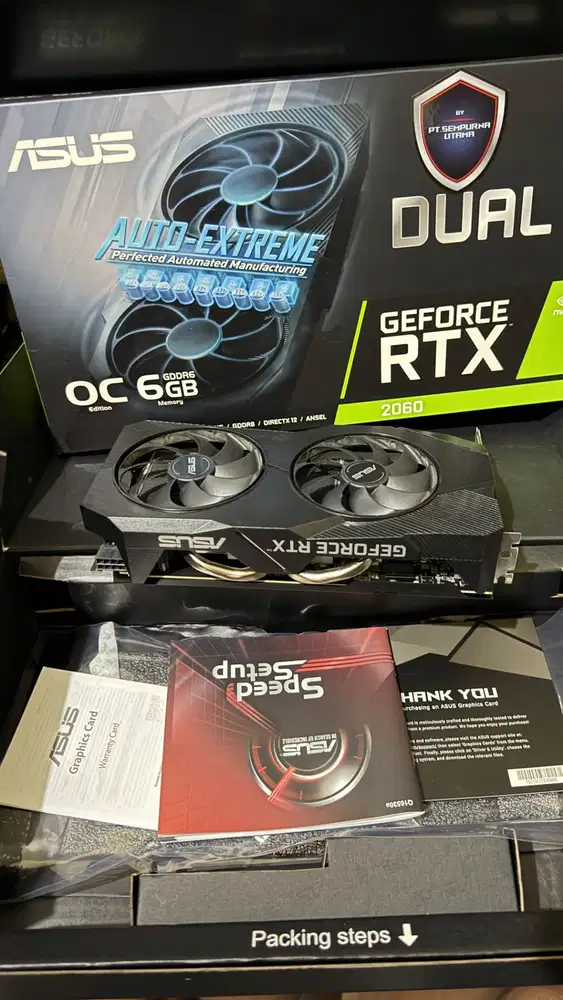Jual VGA Asus RTX 2060 6GB GDDR6 192bit