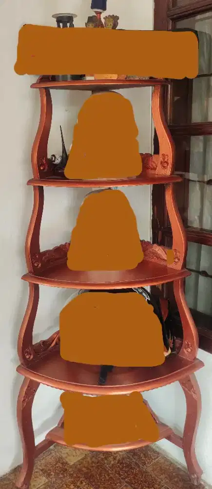 RAK PAJANGAN SUDUT POJOK