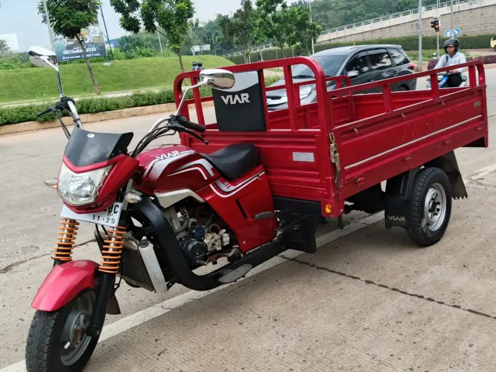 Viar karya 200L 2019 stater tokcer halus mulus beli ga dipakai