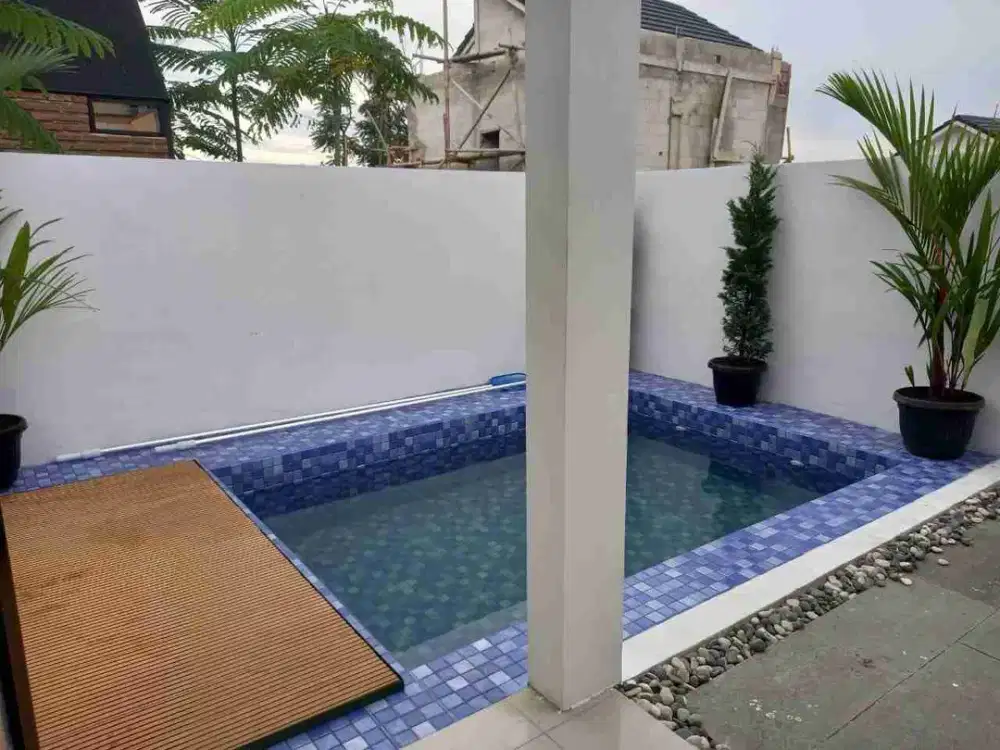 rumah nuansa villa berkabut