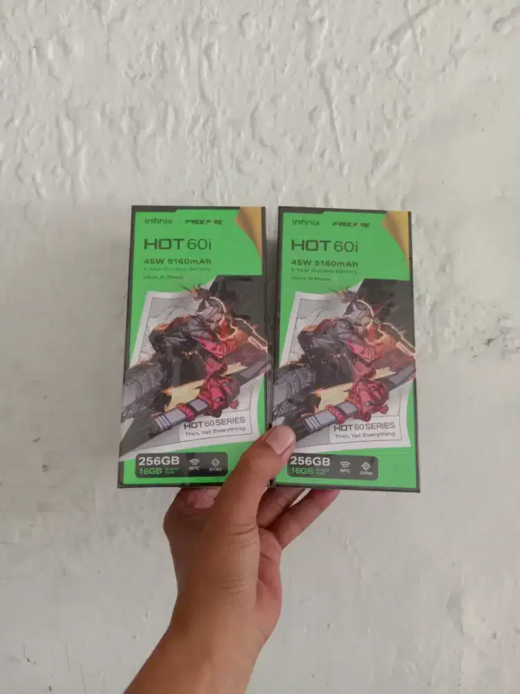 [ Fast respon WA ] Infinix Hot 60i NFC 8+8/256 Garansi resmi 1thn
