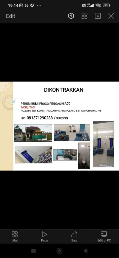 Rumah Siap HUNI Lokasi Strategis