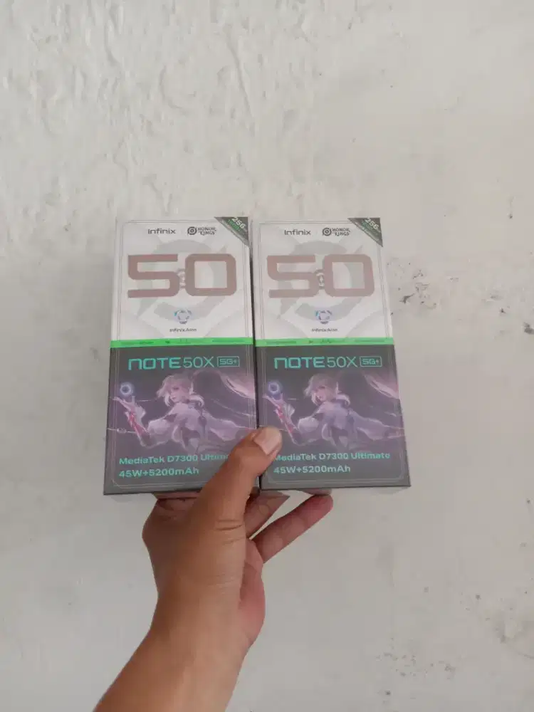 [ Fast respon WA ] Infinix Note 50x 5G 8+8/256 Garansi resmi 1thn