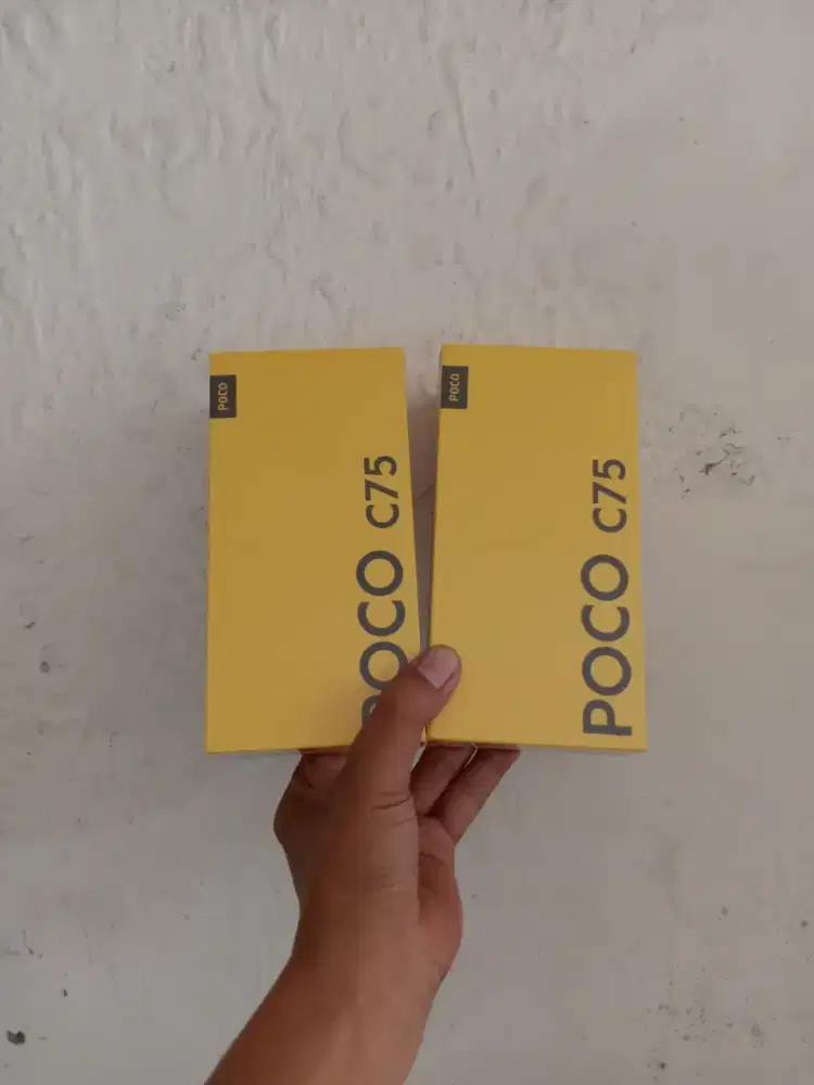 [ Fast respon WA ] Poco C75 NFC 6+6/128 Garansi resmi 15bln