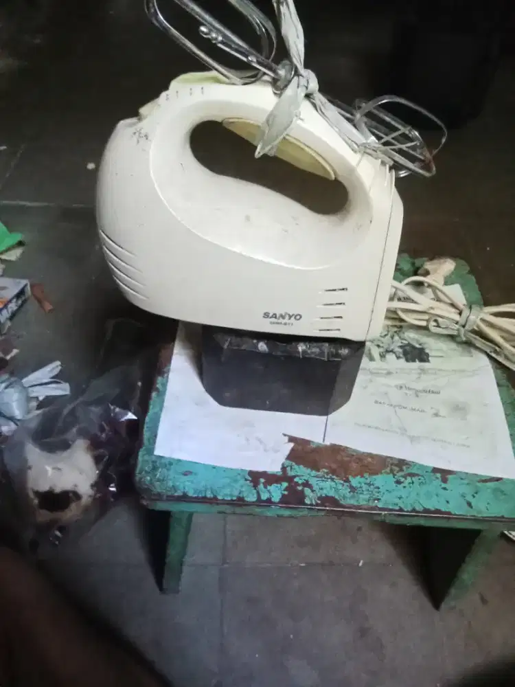 Mixer Sanyo buatan jepang bekas normal