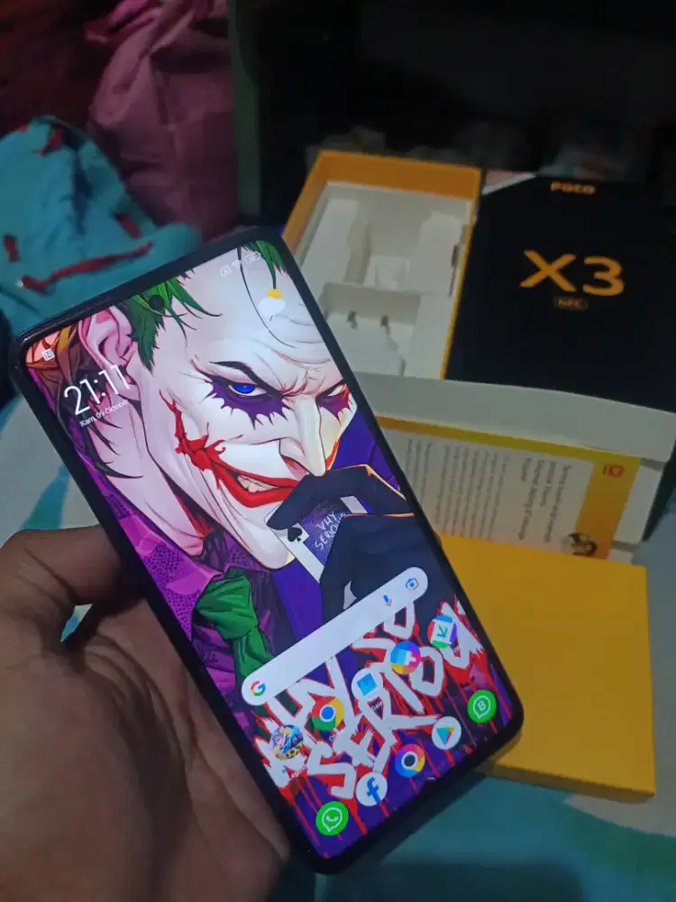 Poco X3 Nfc Ram 8/128 Lengkap