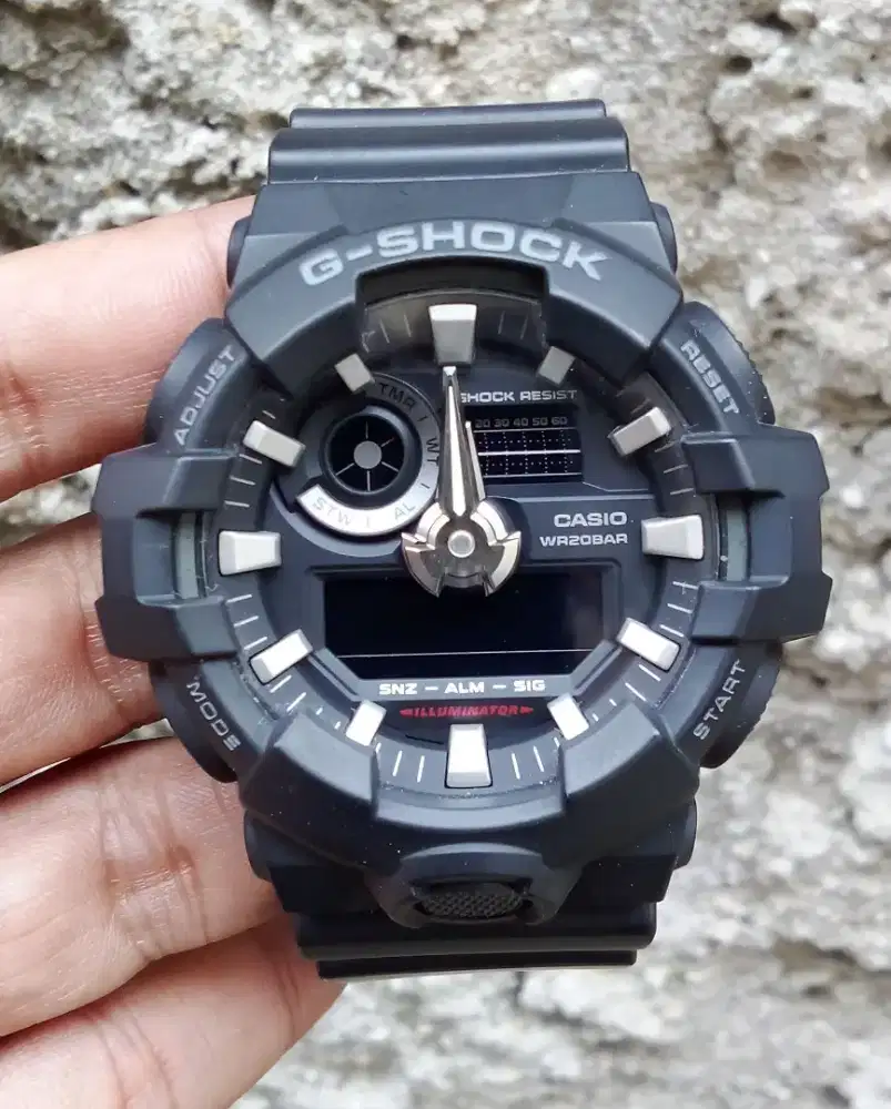 casio Gshock GA700 mati total