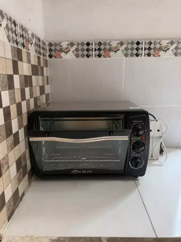 Oven Kirin 19L kondiai bagus dan bersih