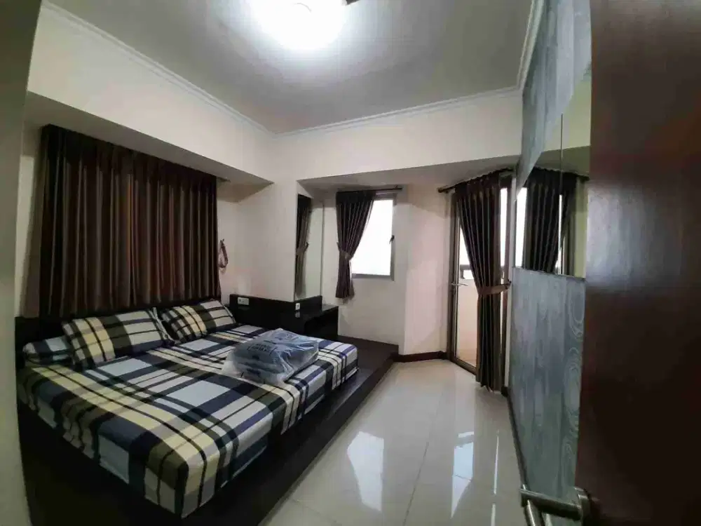 Rent incld sc ipl apartment water place dkt pakuwon mall ptc Ascott hotel jamin unit bagus real foto luas besar ada 2 balkon