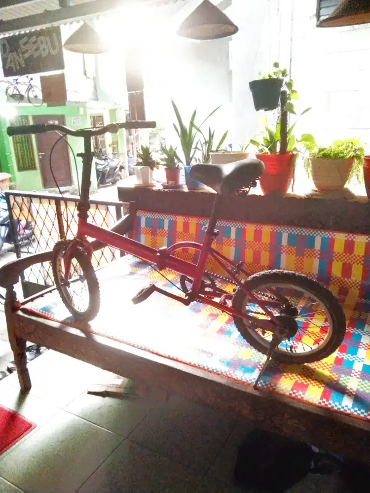 Jual murah sepeda lipat 16