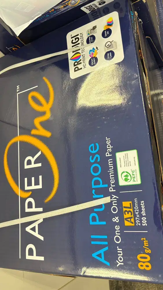 PaperOne Kertas A3 80gr All Purpose 1 Box (2500 lembar) Kertas HVS A3