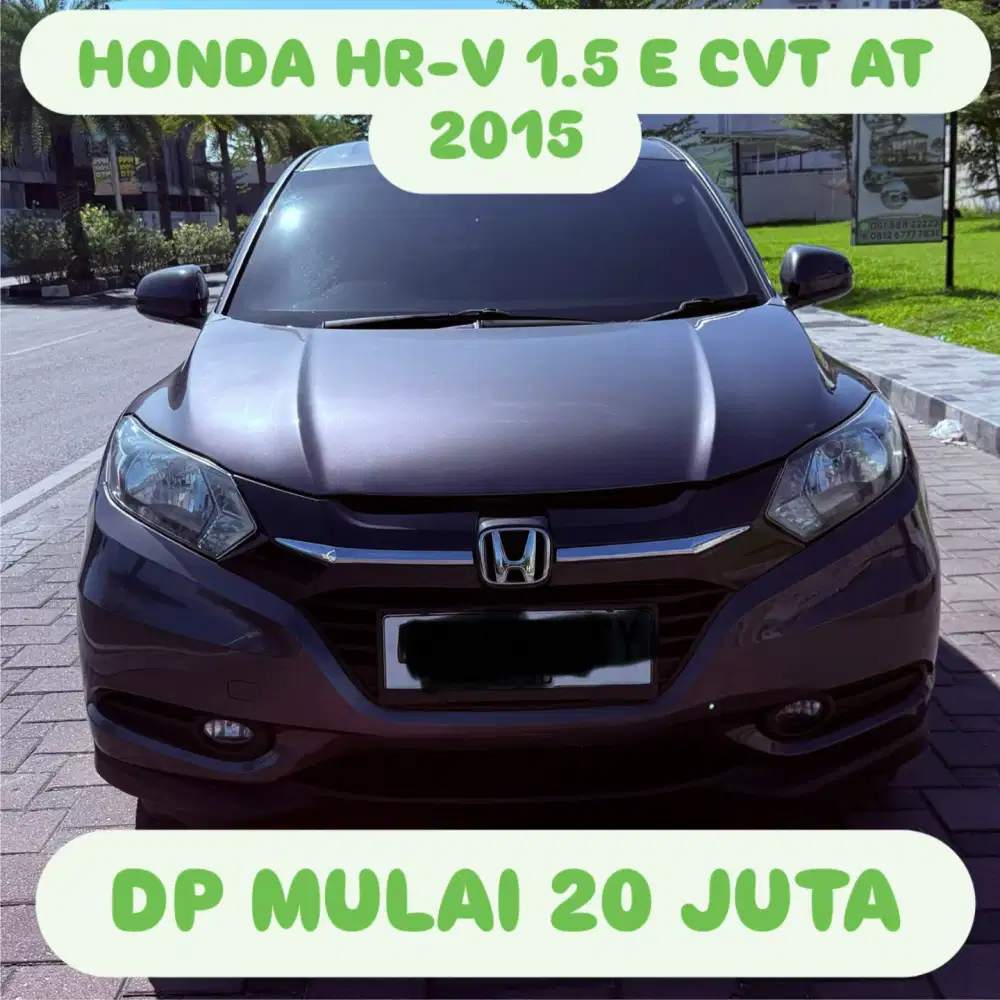 HONDA HR-V 1.5 E CVT AT 2015 DP 20 JUTA