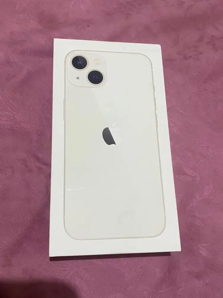 Iphone 13 128GB starlight new ibox segel