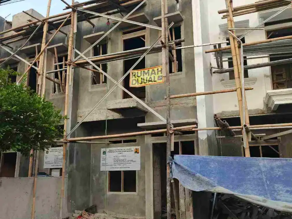 Rumah Baru 2 Lantai di Srengseng Sawah Akses 2 Mobil, 1 Bulan Lagi Selesai!