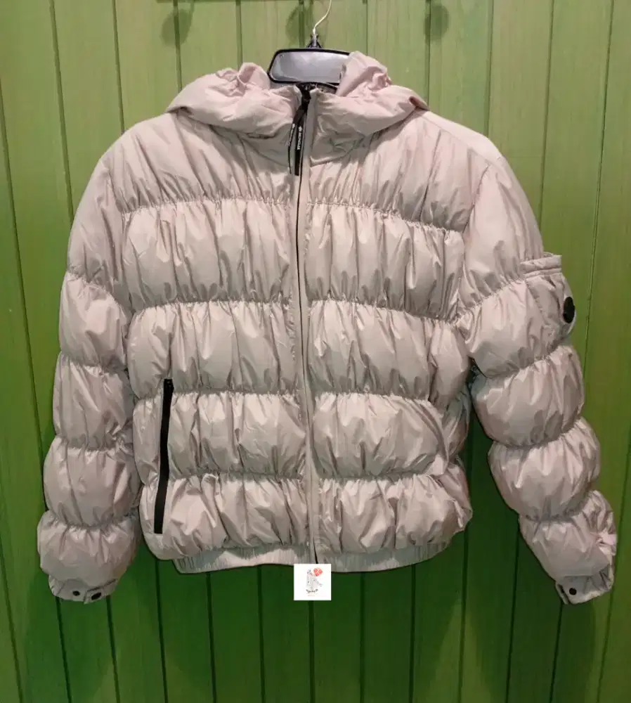 MONCLER MEDONTE NYLON JACKET  PEACH