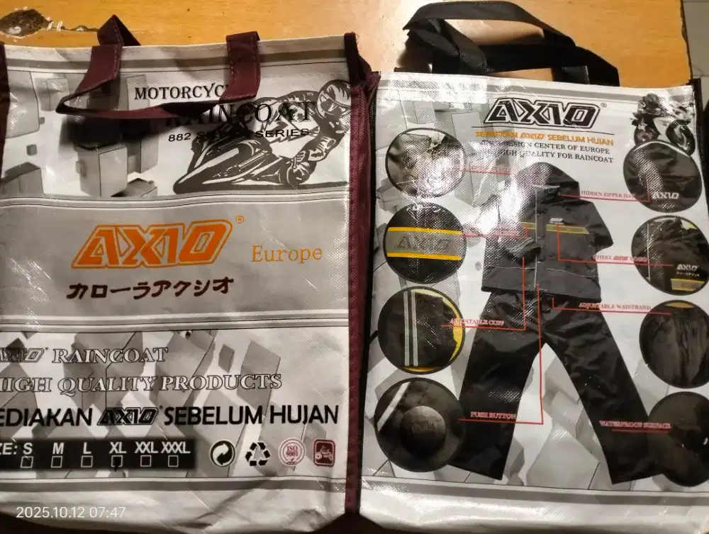 Jaz hujan axio kondisi baru
