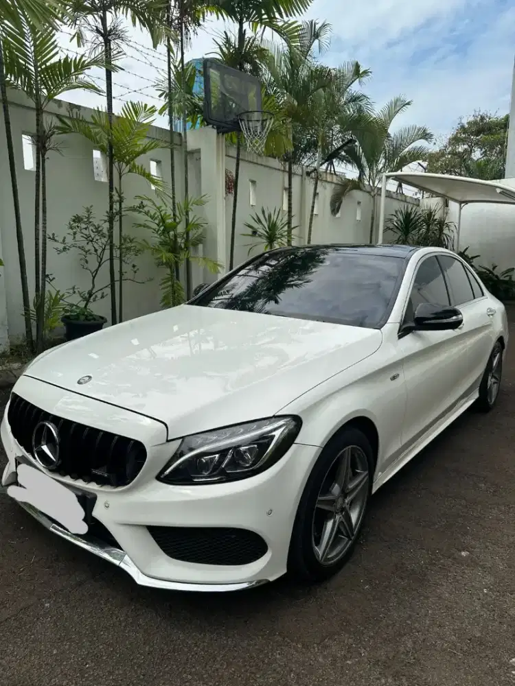 Mercedes Benz C250 AMG tahun 2015 CBU Rare Full Spec Panoramic sunroof