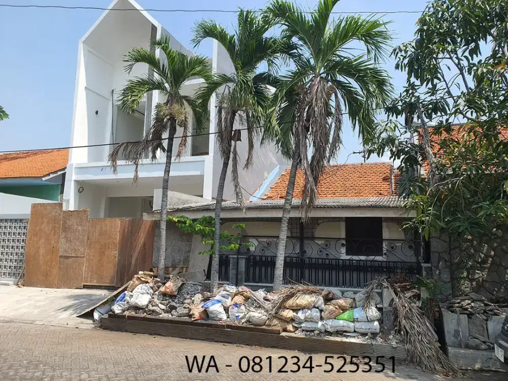 RUMAH HITUNG TANAH 162 M2 SHM - MURAH STRATEGIS TENGGILIS KENDANGSARI