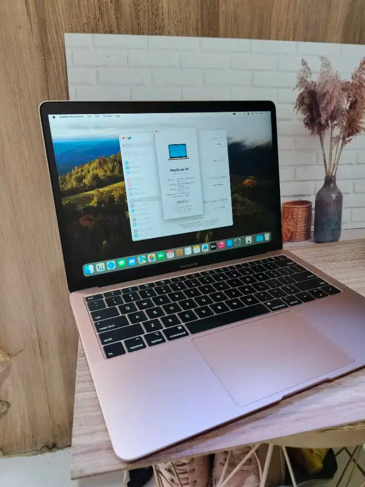 Macbook air 2018 rosegold