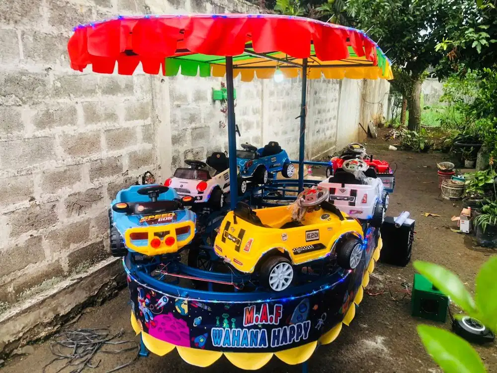WAHANA BERMAIN ANAK PLAYGROUND INDOOR | Kereta Panggung BBG Non Bordes