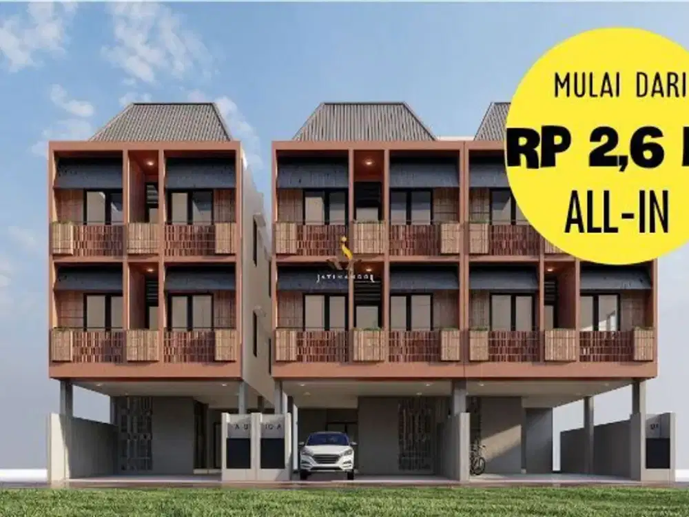 JATINANGOR, Dijual Kosan 3-lt Plus Rooftop Furnished 10-kamar