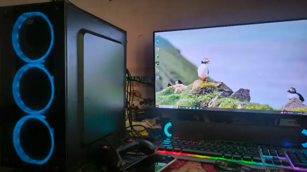 Paket Lengkap PC Gaming Core i5 Ram 8 GB Nvidia GTX 1050