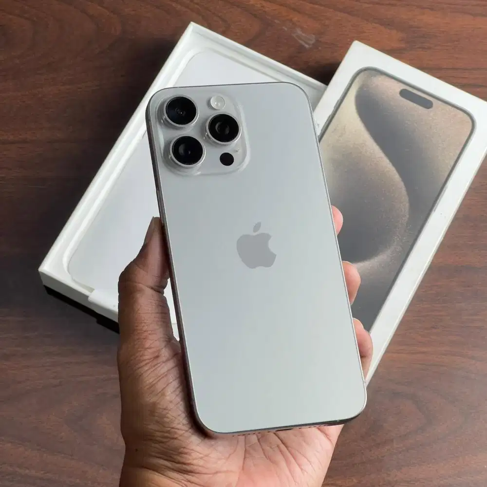 iPhone 15 Pro Max 256gb Natural Titanium iBox Fullset