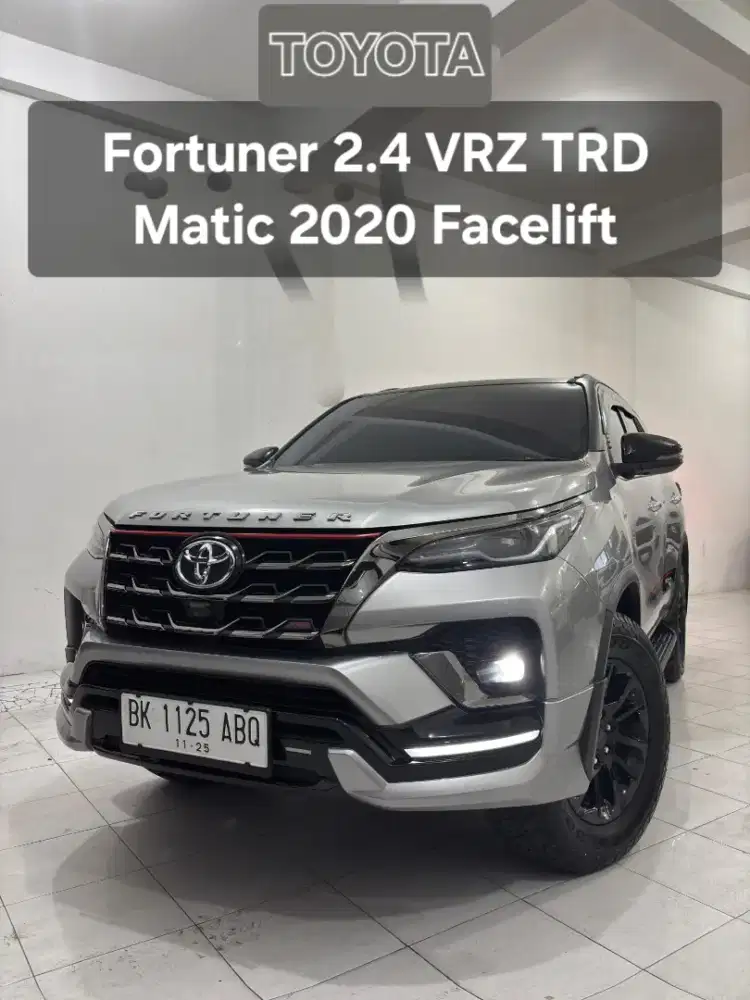 TOYOTA FORTUNER 2.4 VRZ TRD AT FACELIFT 2020