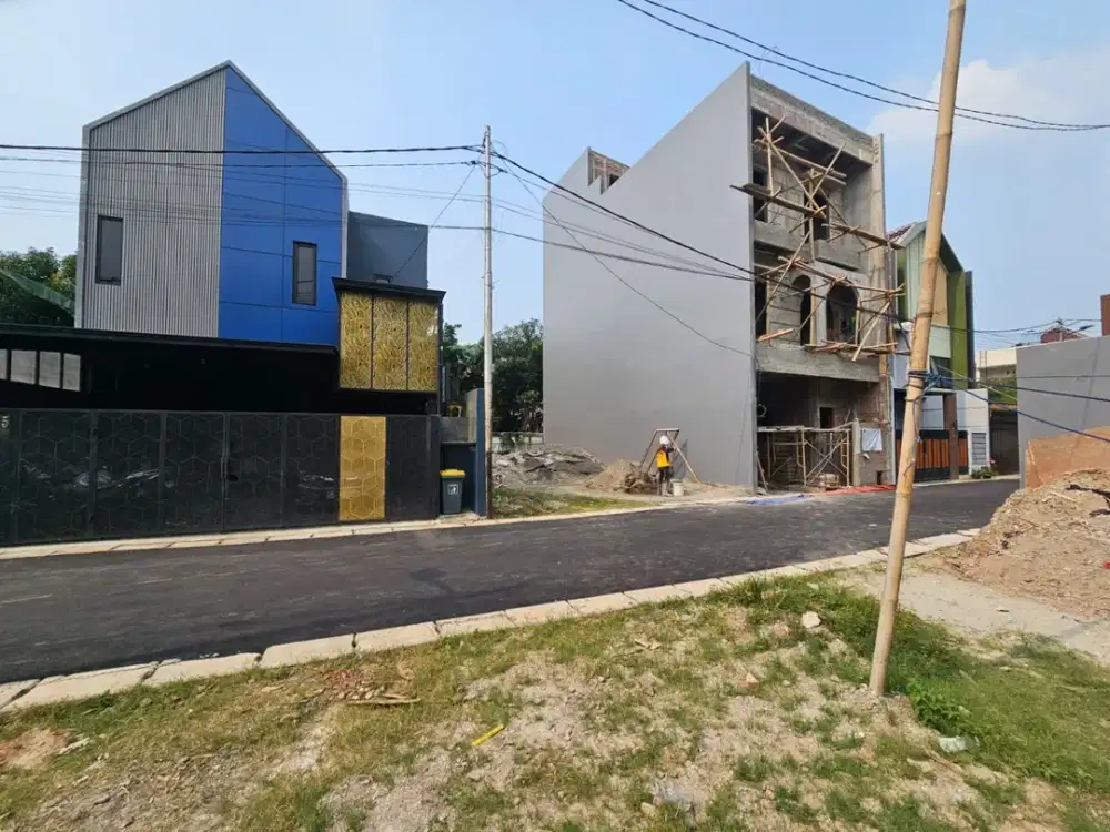 Tanah Kavling Dalam Cluster Nempel JL raya Selangkah dari Pintu Toll Pesanggrahan Jakarta Selatan